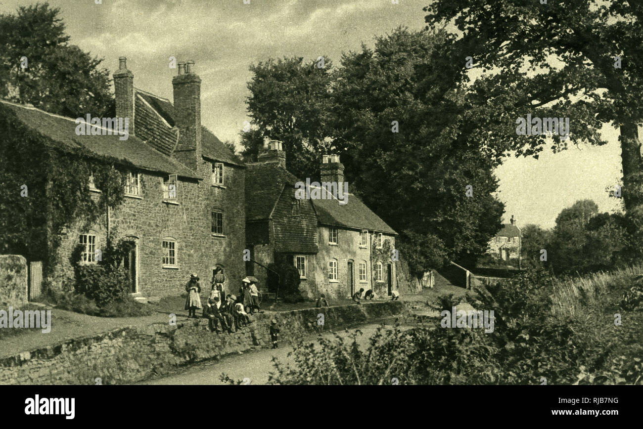 View of the Swan Inn, Fittleworth, West Sussex Stock Photo