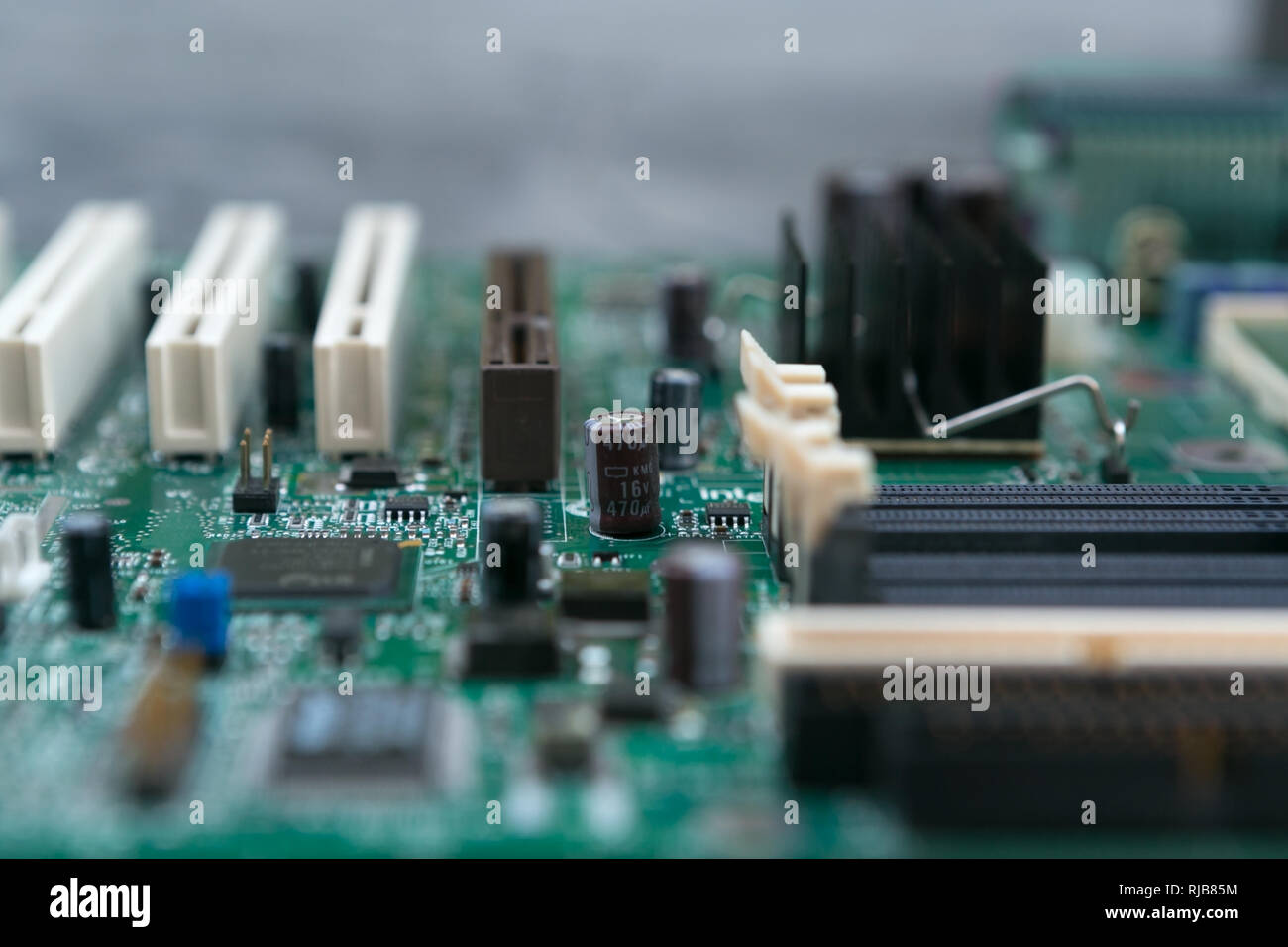 Close up view circuit board hi-res stock photography and images - Alamy