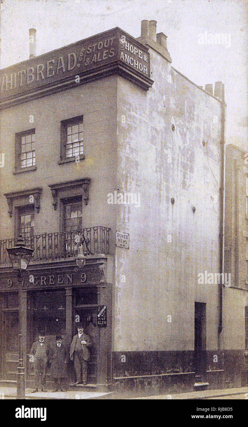 Hope & Anchor pub, Lisson Grove, Marylebone, London Stock Photo