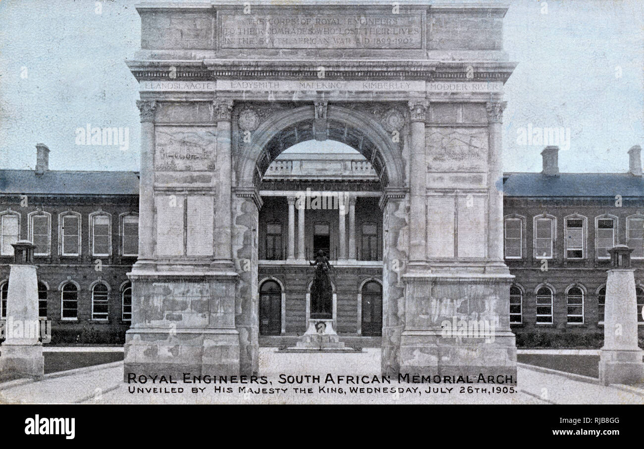 Royal Engineers, South African Memorial Arch, Brompton Barracks