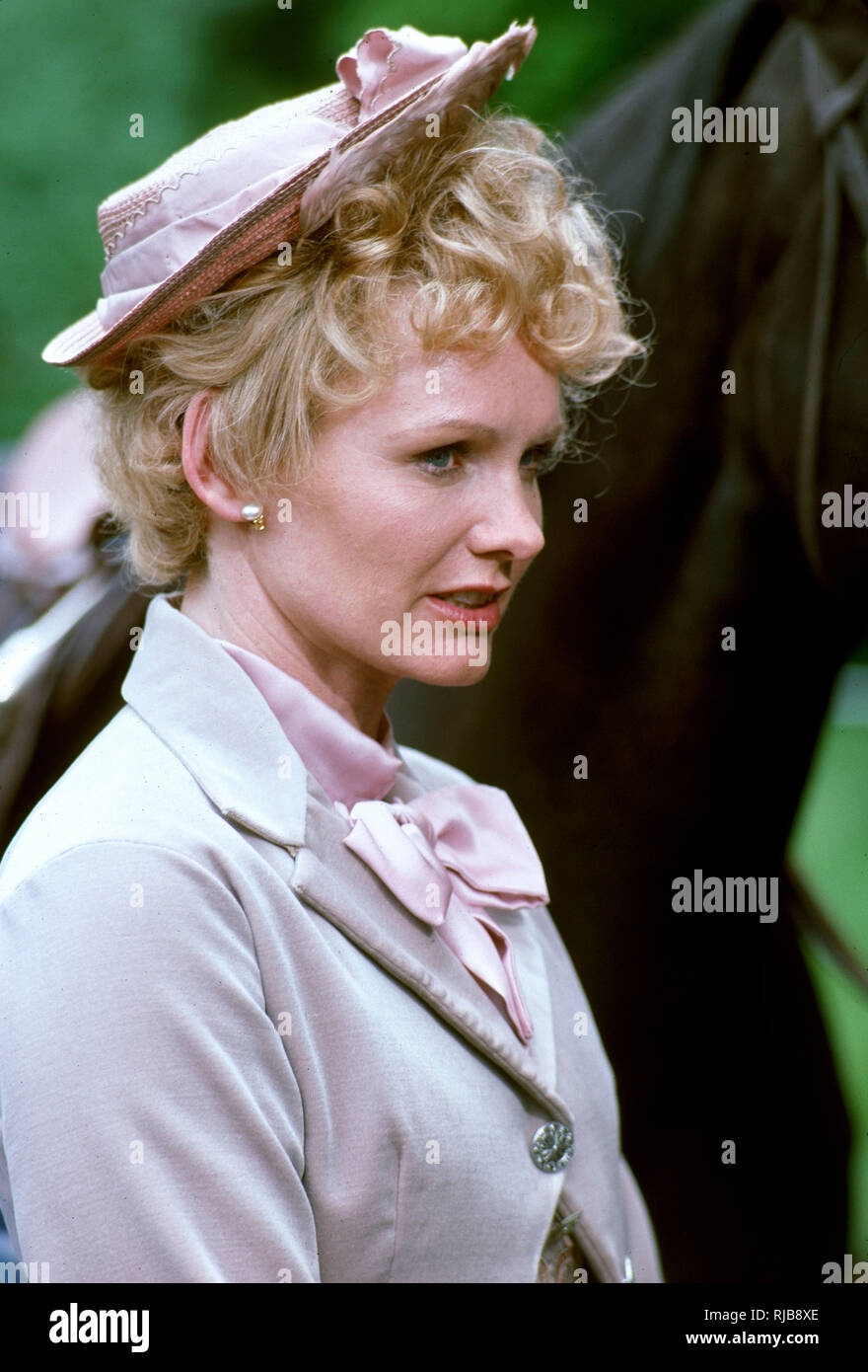 Jennie Linden - English film and television actress Stock Photo