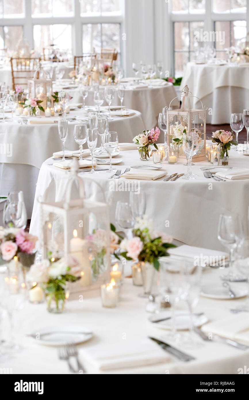 Reception Table Decorations Stock Photos Reception Table