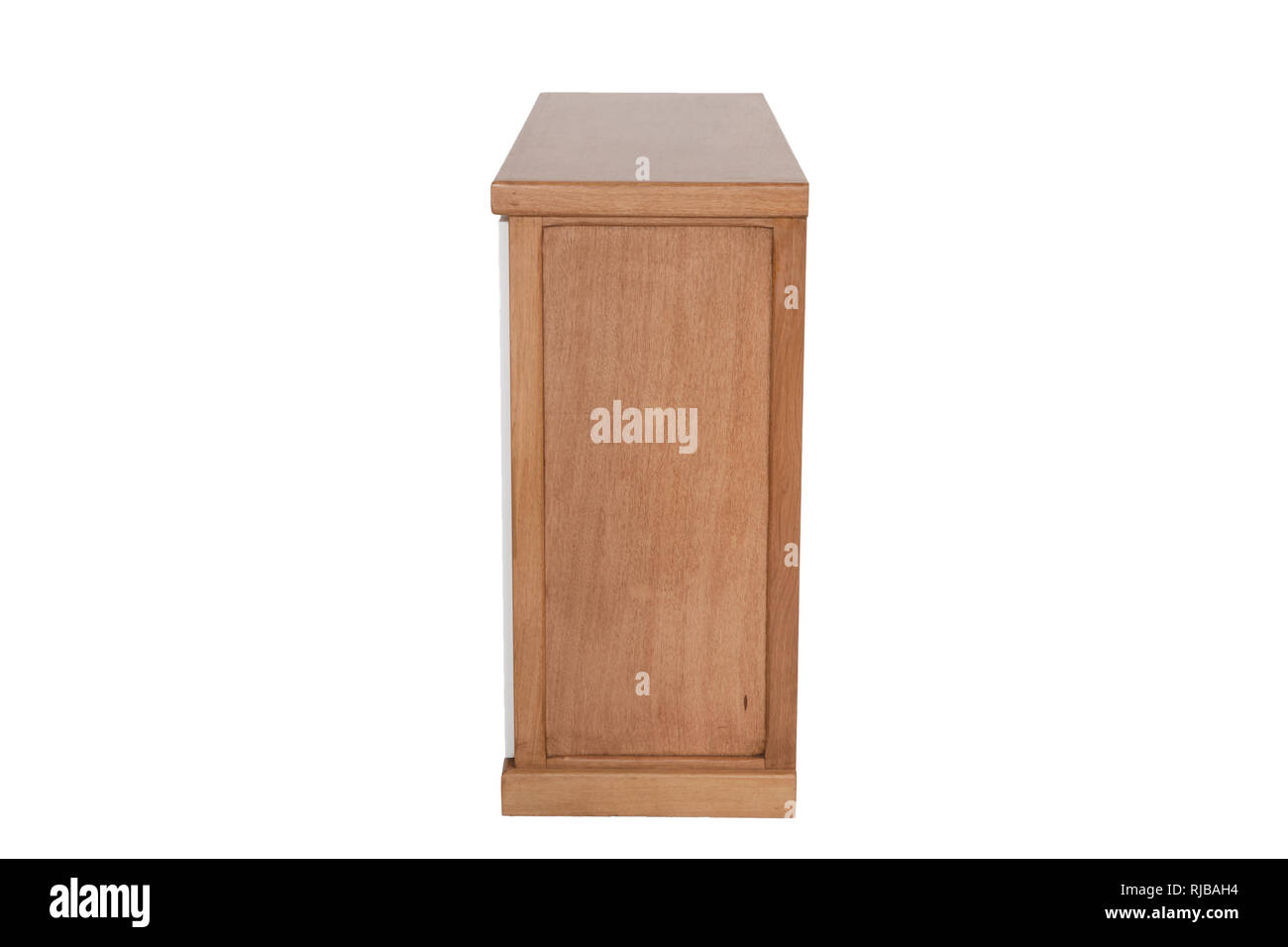 White wooden chest of drawers isolated on white background Stock Photo ...