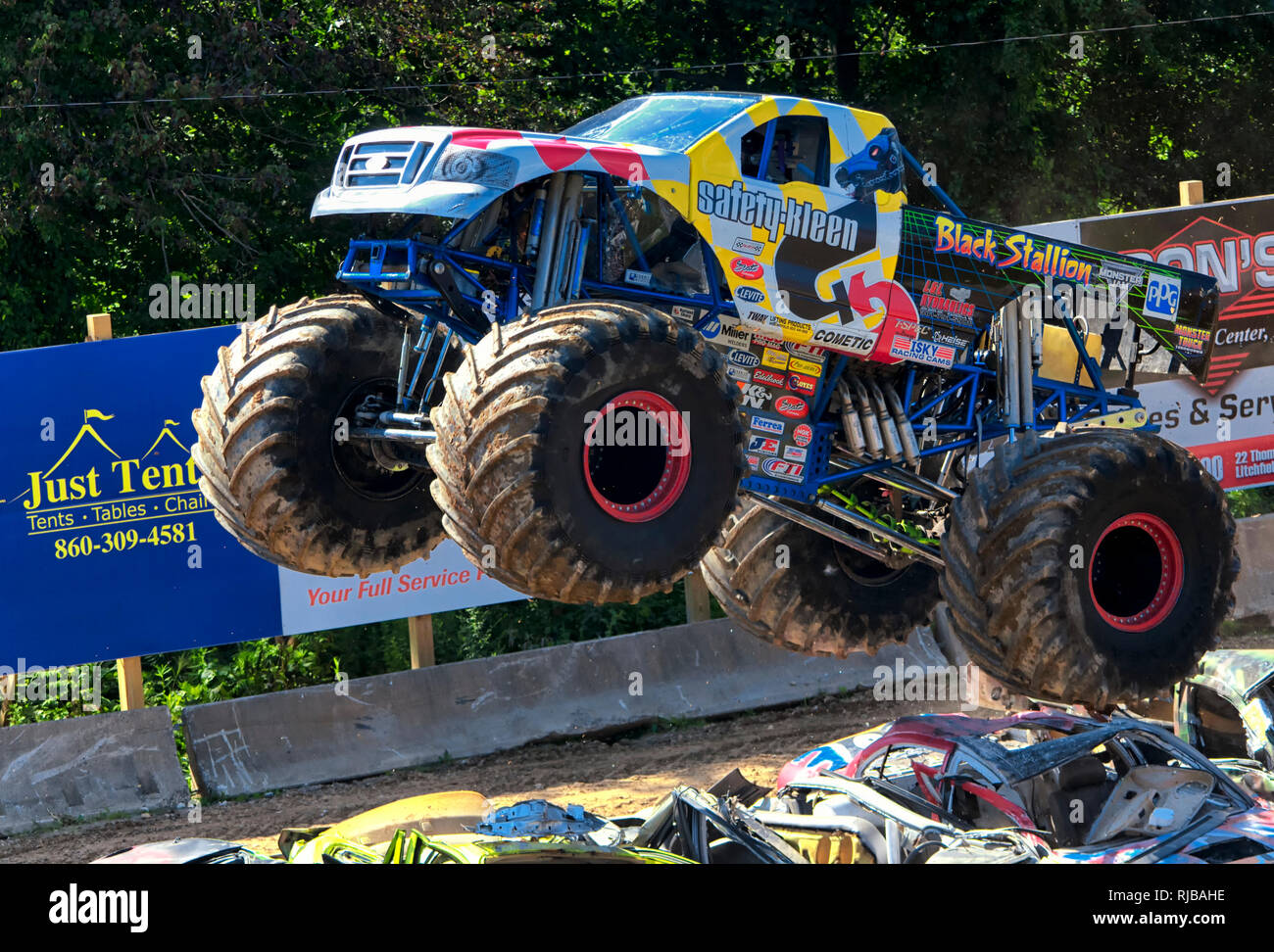 Monster Truck Black High Resolution Stock Photography And Images Alamy