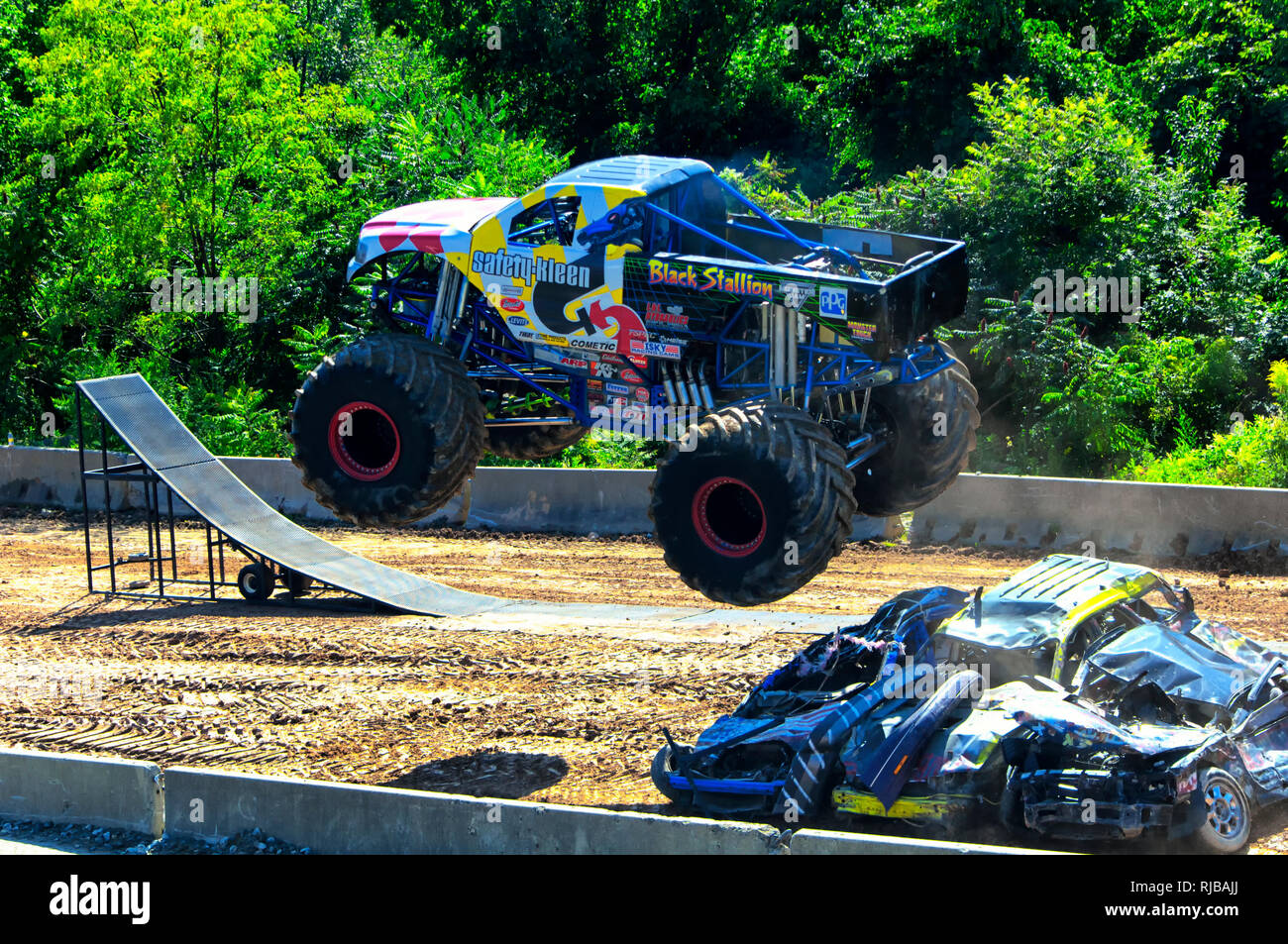 American monster truck hires stock photography and images Alamy