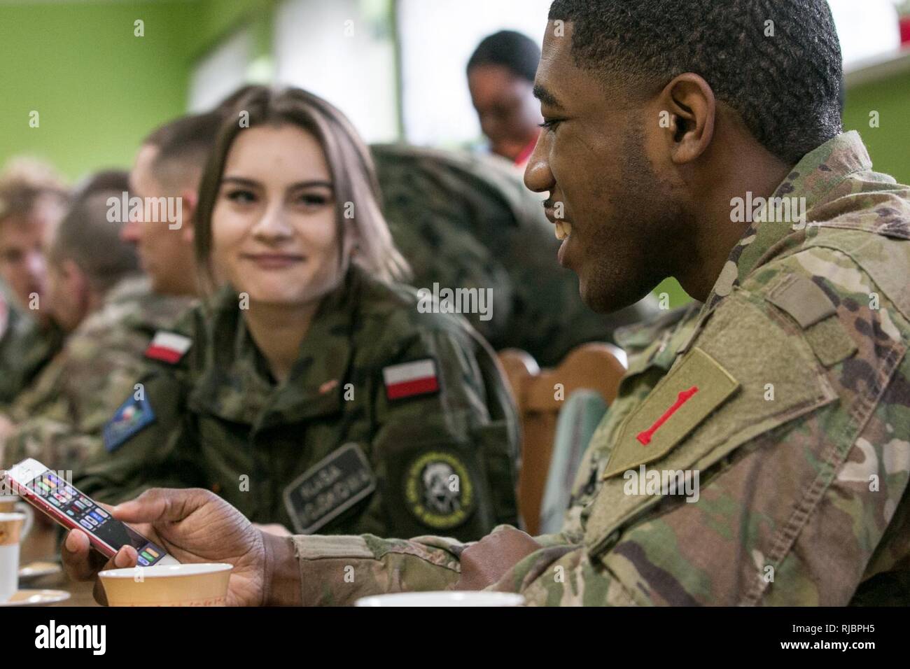 Poland Rotation Fort Riley Polish Armed Forces Fort Riley High Resolution Stock Photography and ...