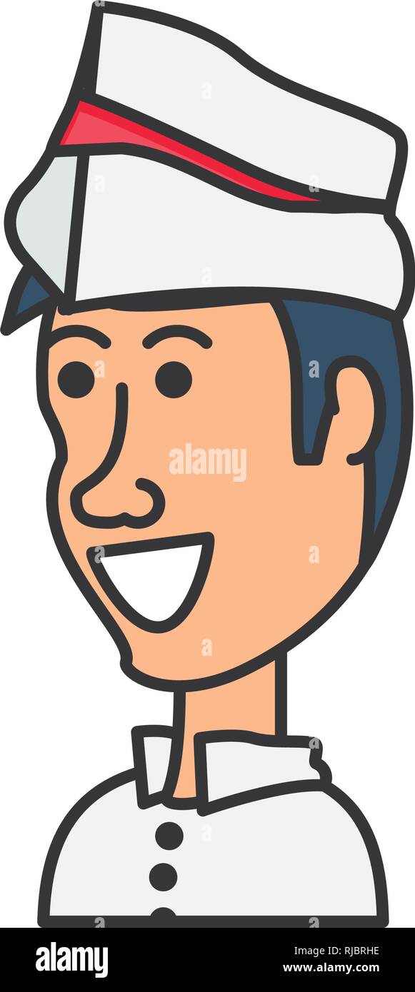 Ice cream man hat Stock Vector Images Alamy