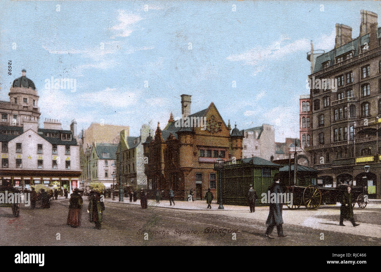 Glasgow, Scotland - St. Enoch's Square. Stock Photo