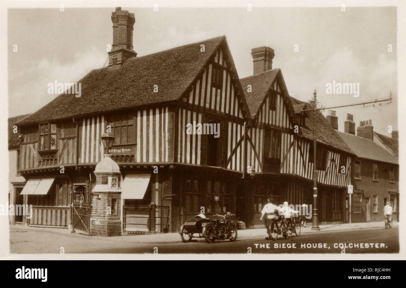 Colchester, Essex, England - The Siege House Stock Photo - Alamy