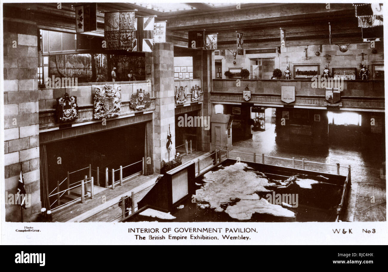 Map empire exhibition 1924 hires stock photography and images Alamy