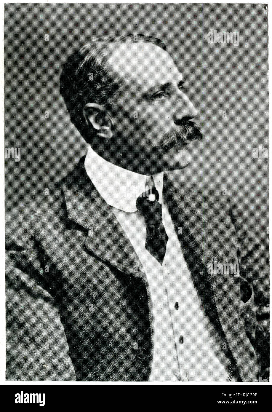Sir Edward Elgar, English composer Stock Photo