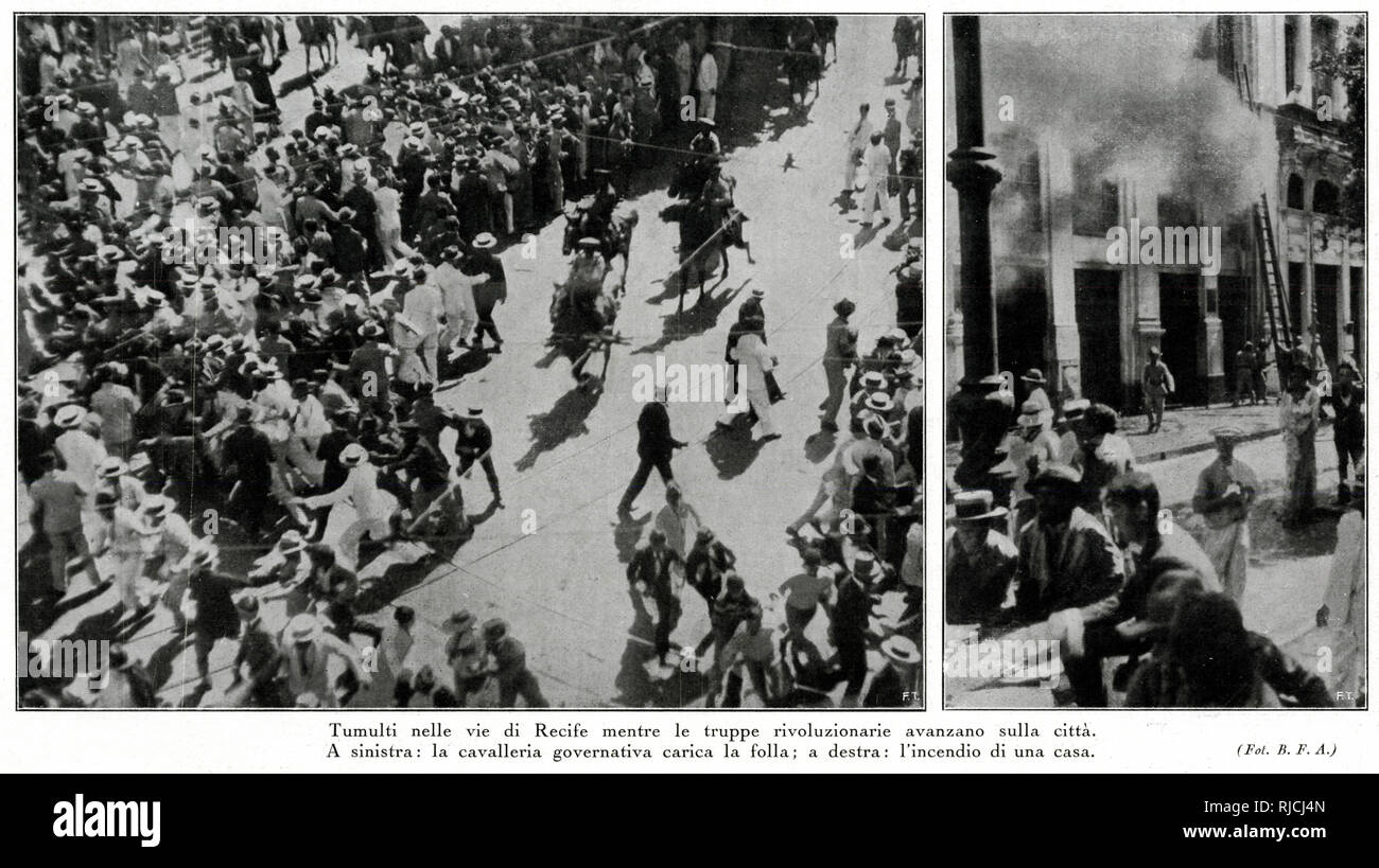 Brazilian Revolution of 1930 Stock Photo