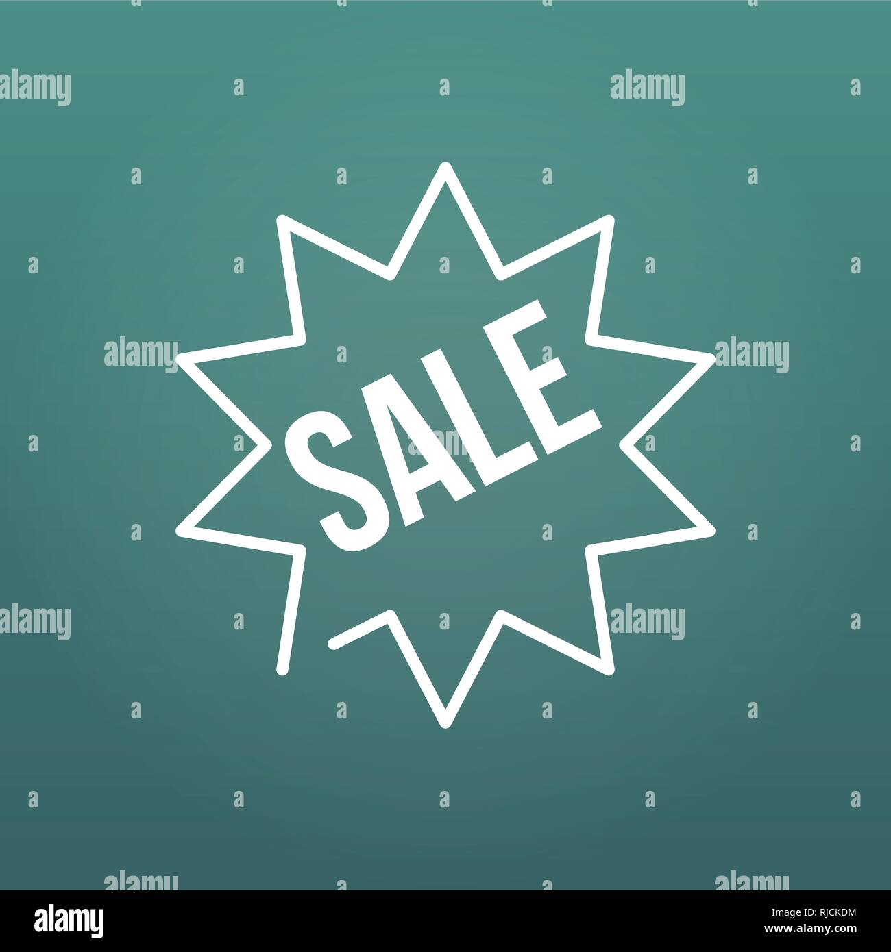 Vector Retail sale Starburst, vector illustration isolated on modern ...