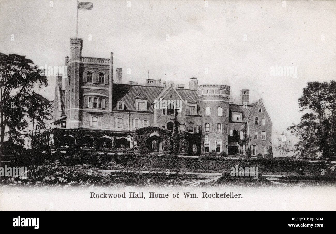 Rockwood Hall, Mount Pleasant, New York, USA Stock Photo Alamy