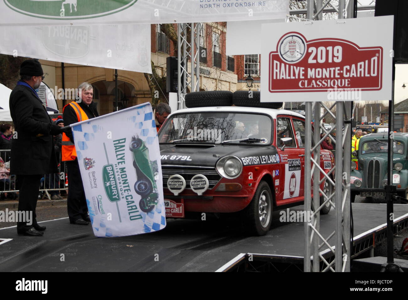 Monte-Carlo Rally Banbury 2019 Stock Photo