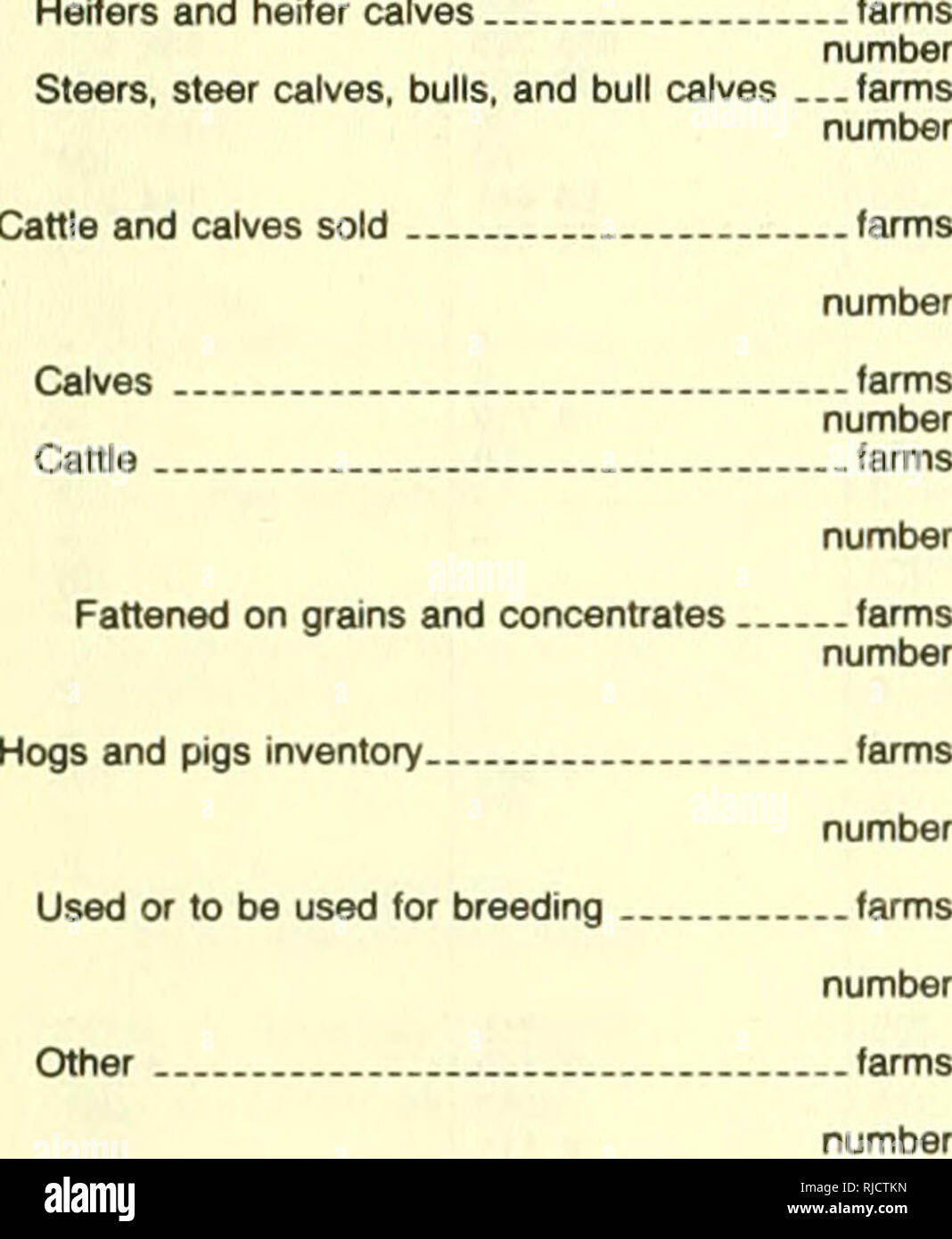 19 Census Of Agriculture Agriculture Table 16 Farms With Sales Of 10 000 Or More 19 And 1978 Con For Meaning Of Abbreviations And Symbols See Introductoiy Text Livestock And Poultry Cattle And