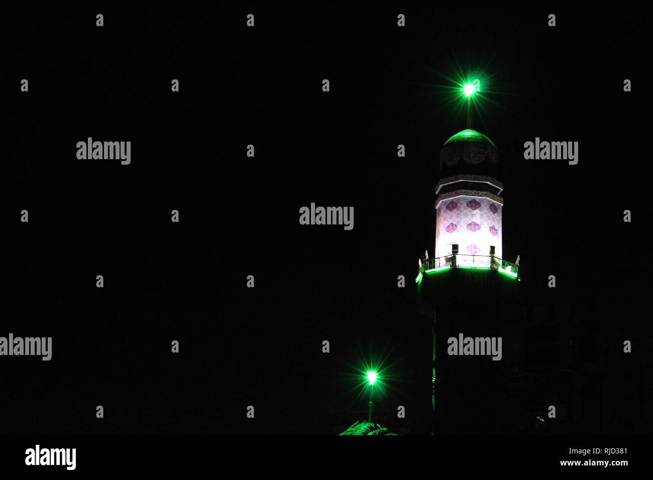 kuwait light tower Stock Photo Alamy