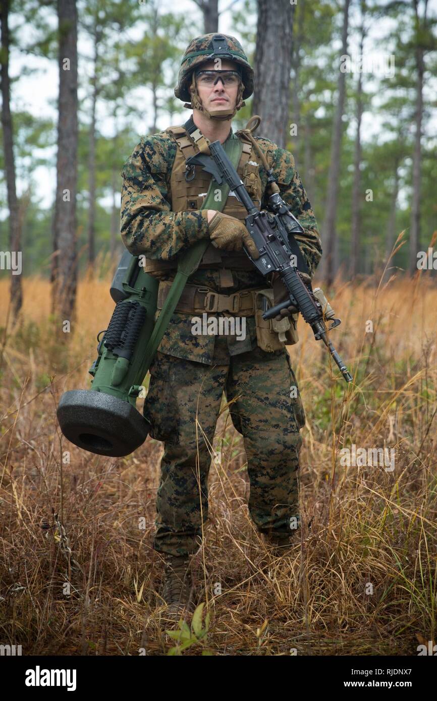 U.S. Marine Corps. Lance. Cpl. Dakota G. Bowen, antitank missile gunner ...