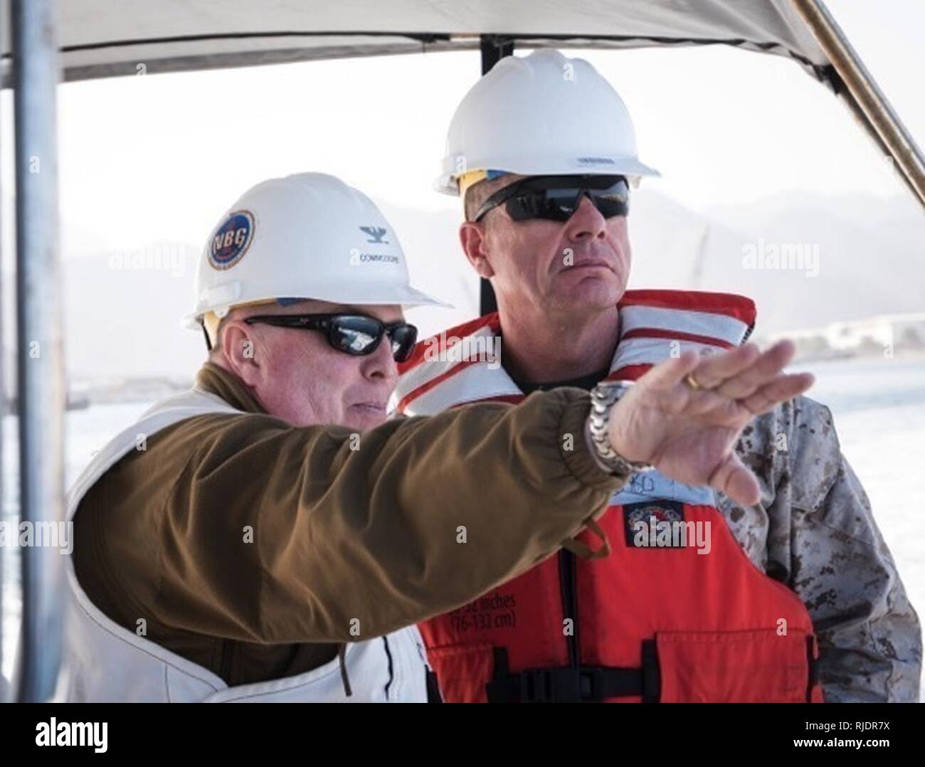 William R Rochford U.S. 5TH FLEET AREA OF OPERATIONS (Jan. 23, 2018) U.S. Marine Lt. Gen ...