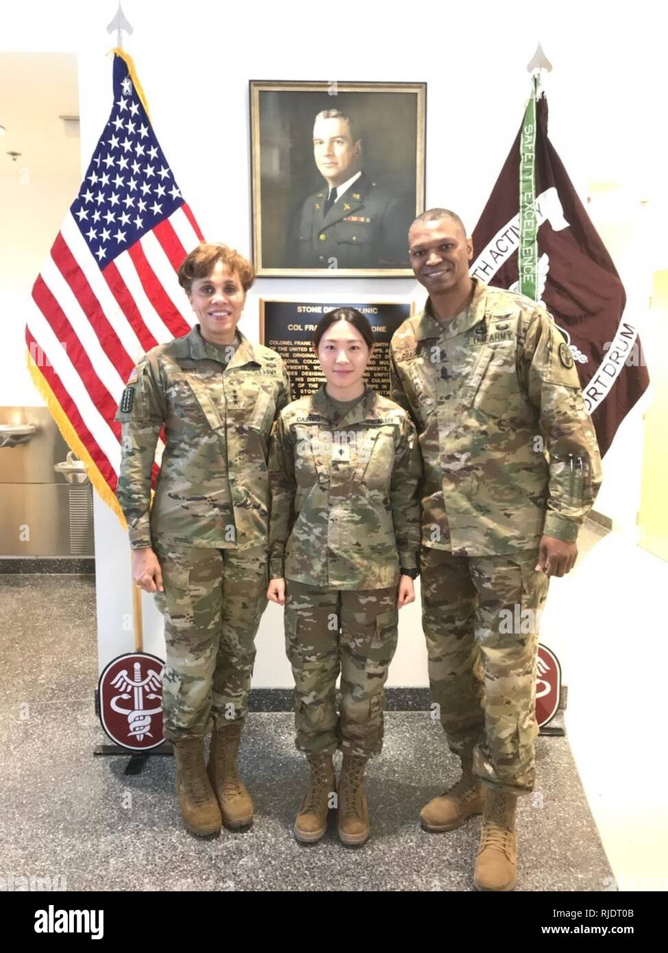 During a recent visit to Fort Drum, Lt. Gen. Nadja Y. West, U.S. Army