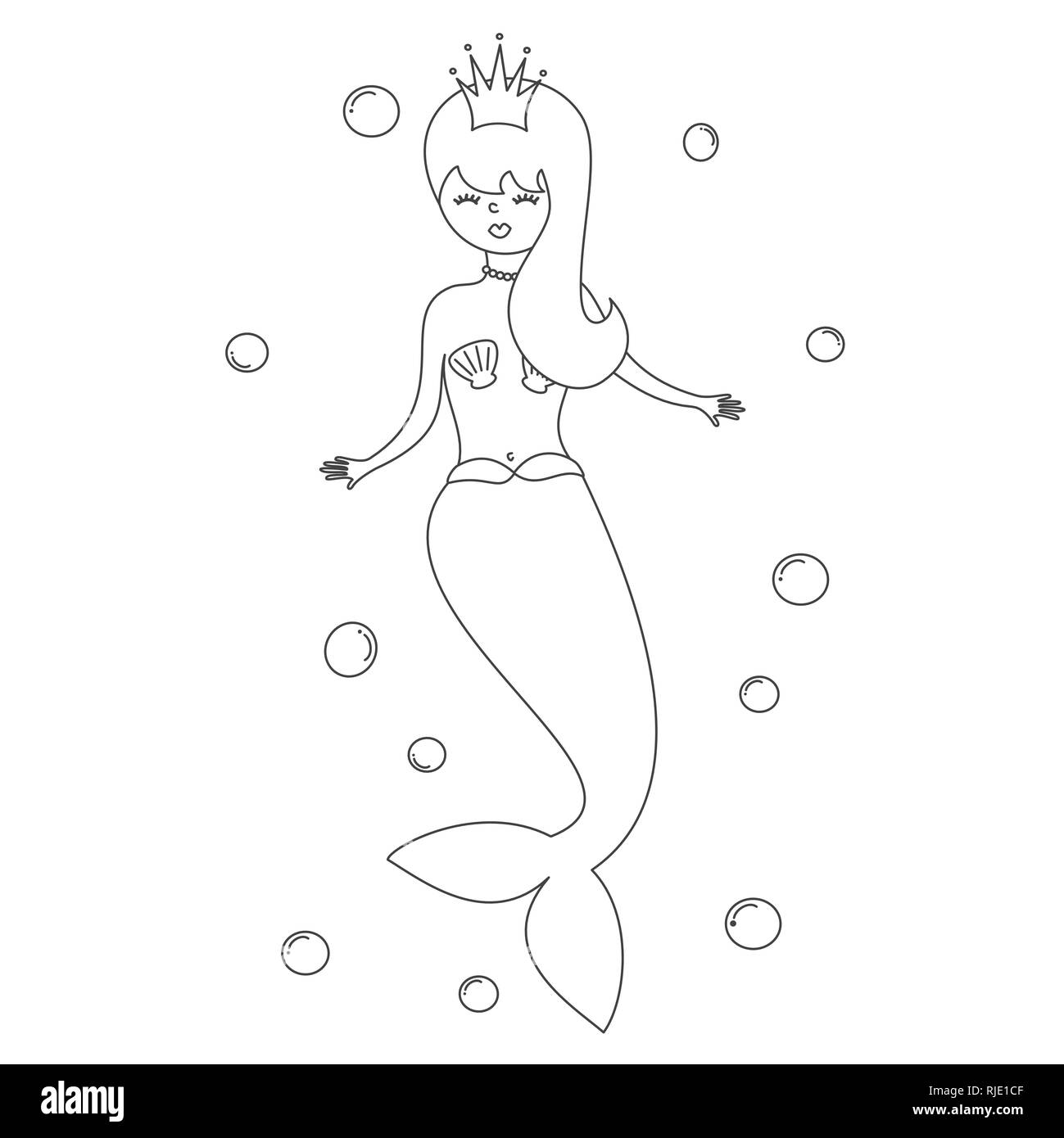 Coloring Pages Mermaids H2o Sims