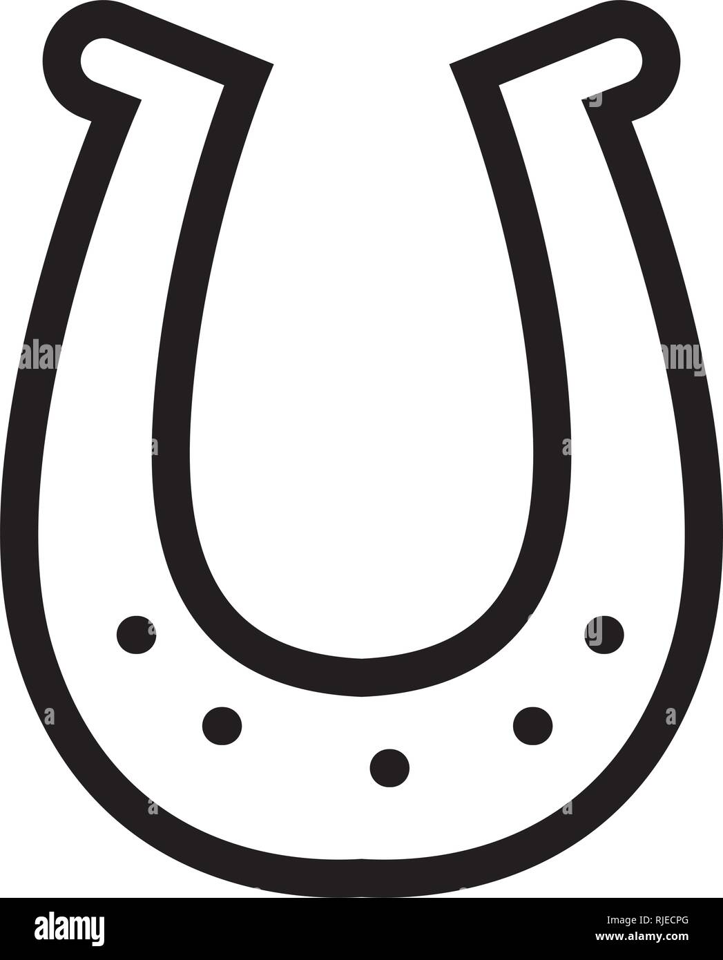 steel horseshoe cartoon Stock Vector Image & Art Alamy