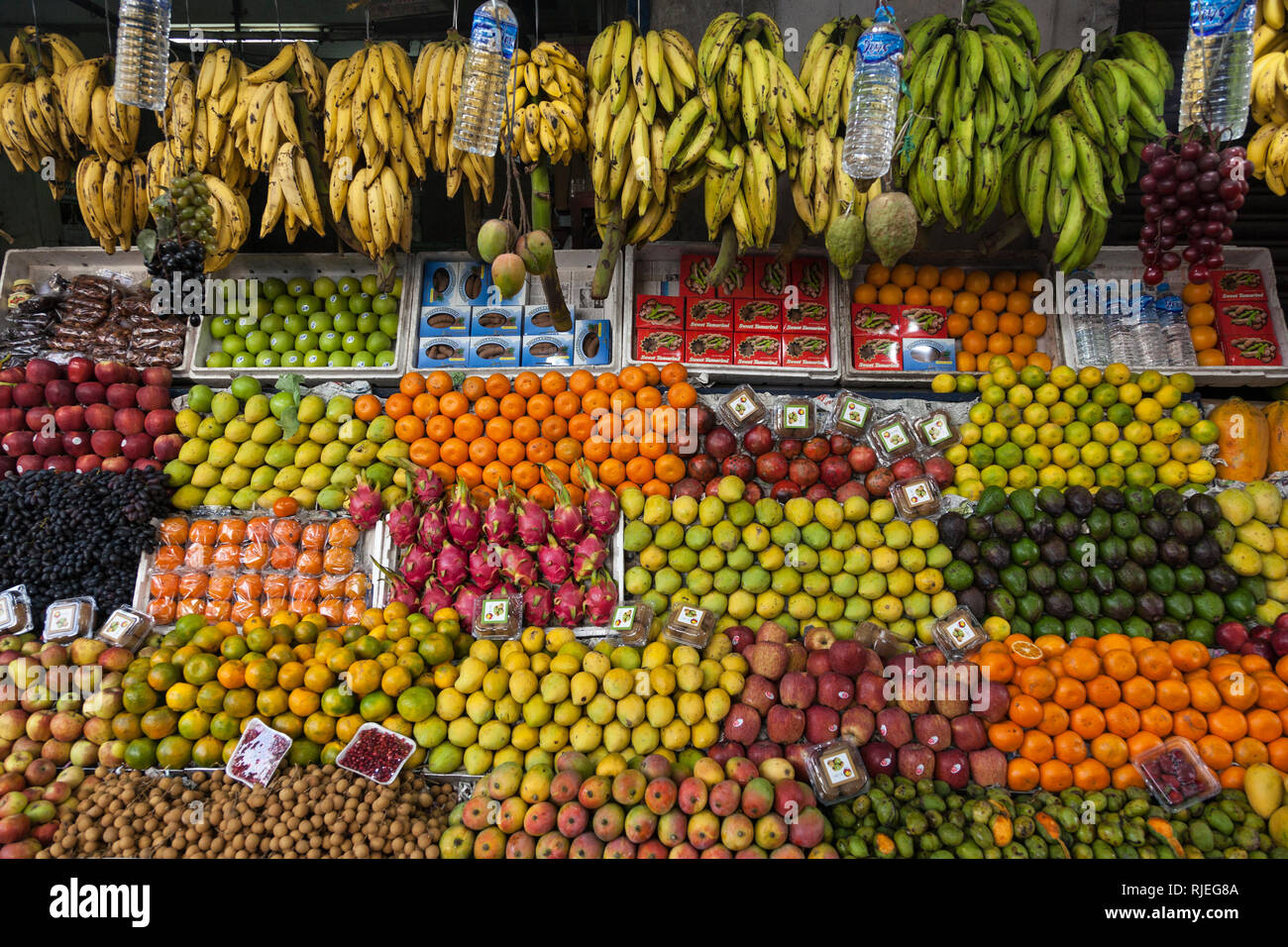 Fruit stall, Cochin, Kerala, India Stock Photo Alamy