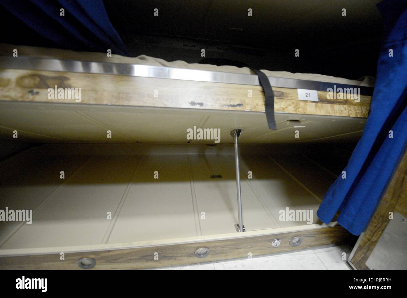 ATLANTIC OCEAN - A photo of a rack aboard Pre-Commissioning Unit ...
