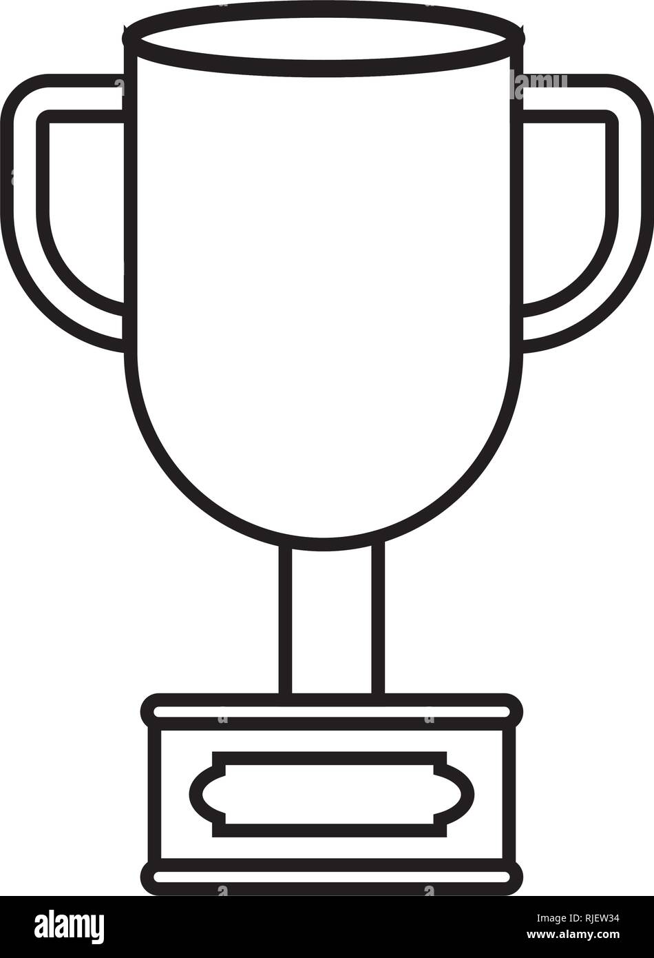 champion trophy cartoon Stock Vector Image & Art - Alamy