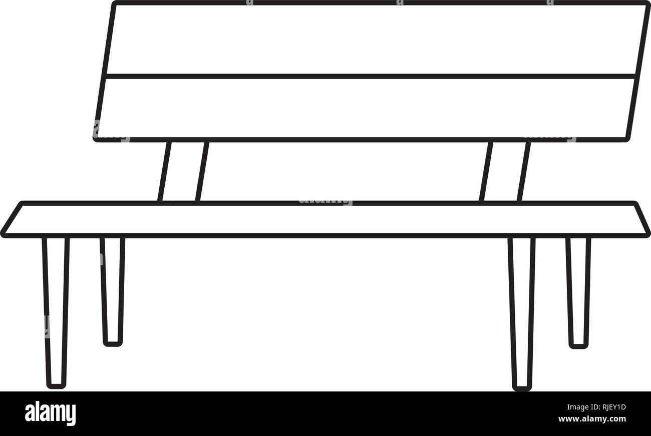 park bench cartoon Stock Vector Image & Art - Alamy