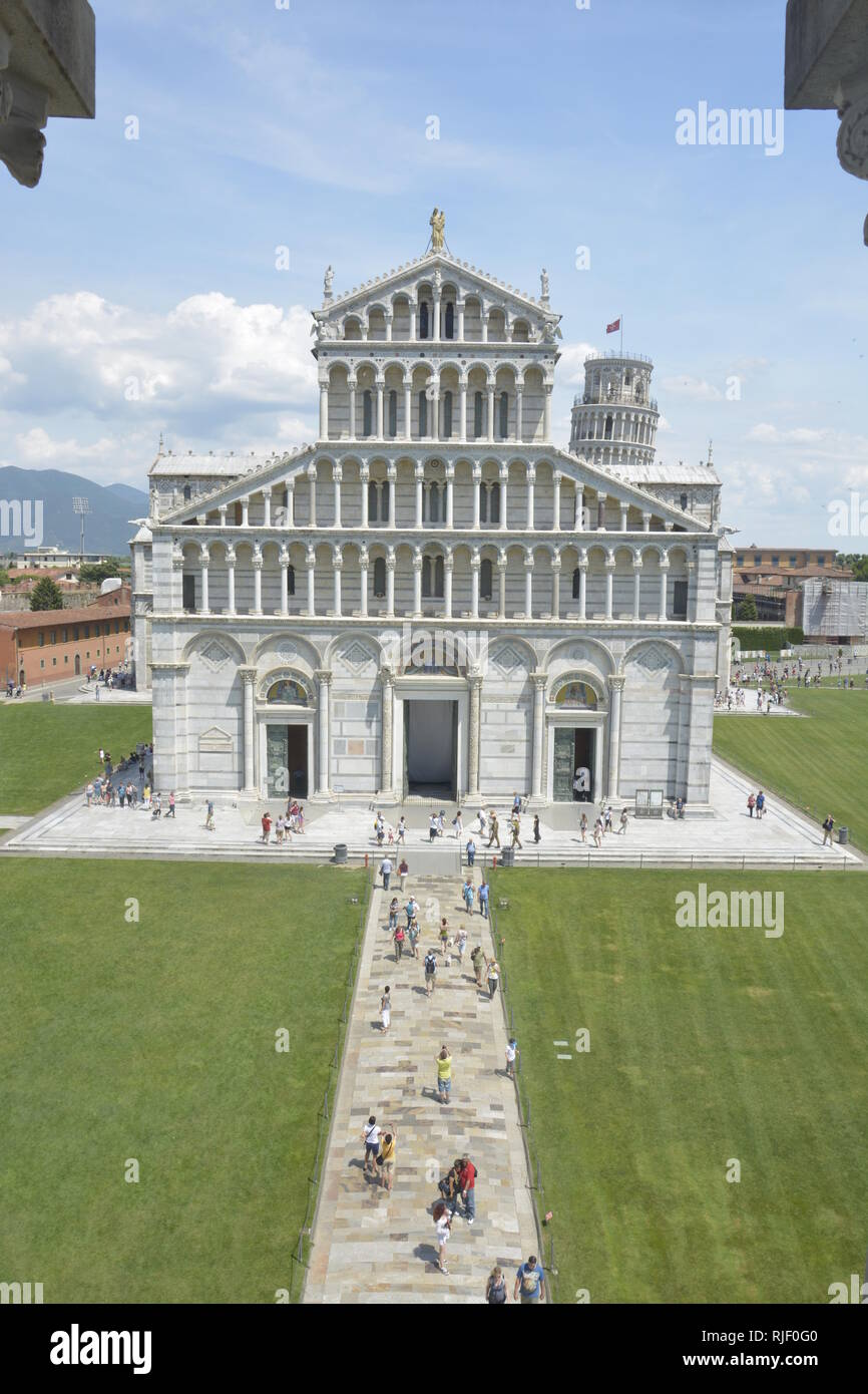 Cathedral in Pisa (Italy) Stock Photo