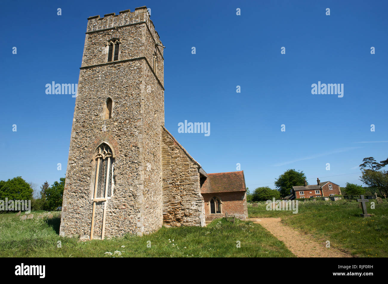 Butley church Suffolk England Stock Photo