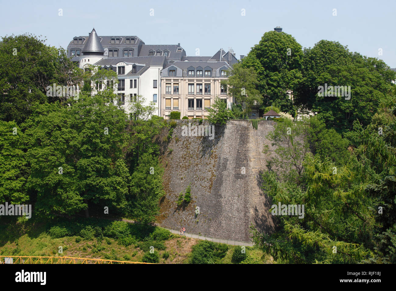 Old Town, Houses, Luxembourg City, Luxembourg I Altstadt, Häuser, Luxemburg-Stadt, Luxemburg I Stock Photo