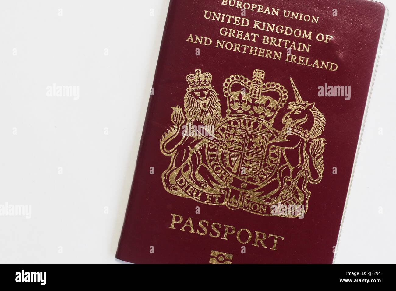 United Kingdom Of Great Britain And Northern Ireland Passport