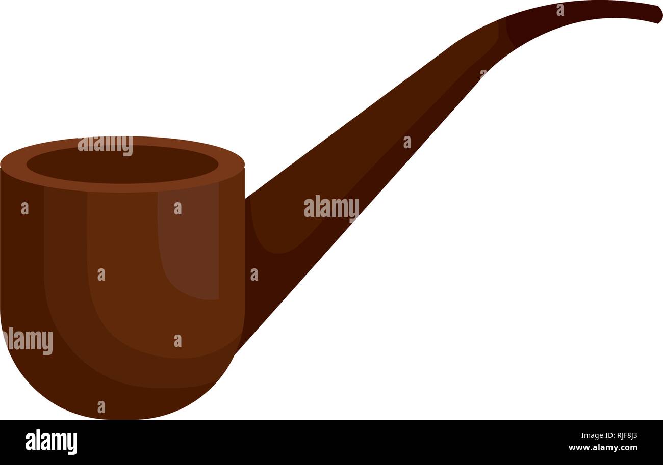 smoke pipe hipster style accessory Stock Vector Image & Art - Alamy