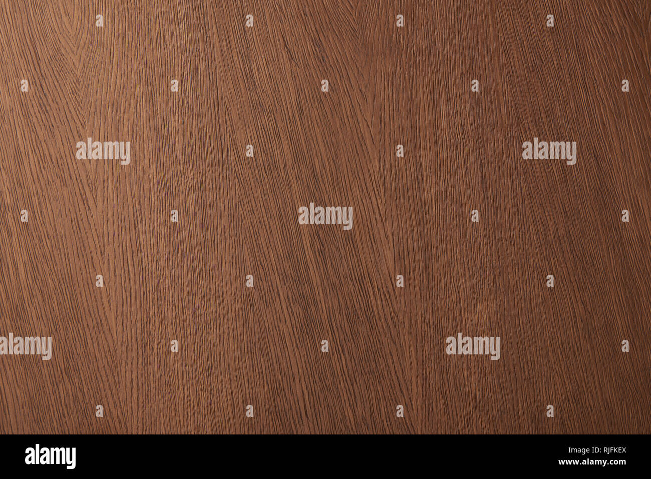 Top View Of Brown Desk Surface With Wooden Texture Stock Photo