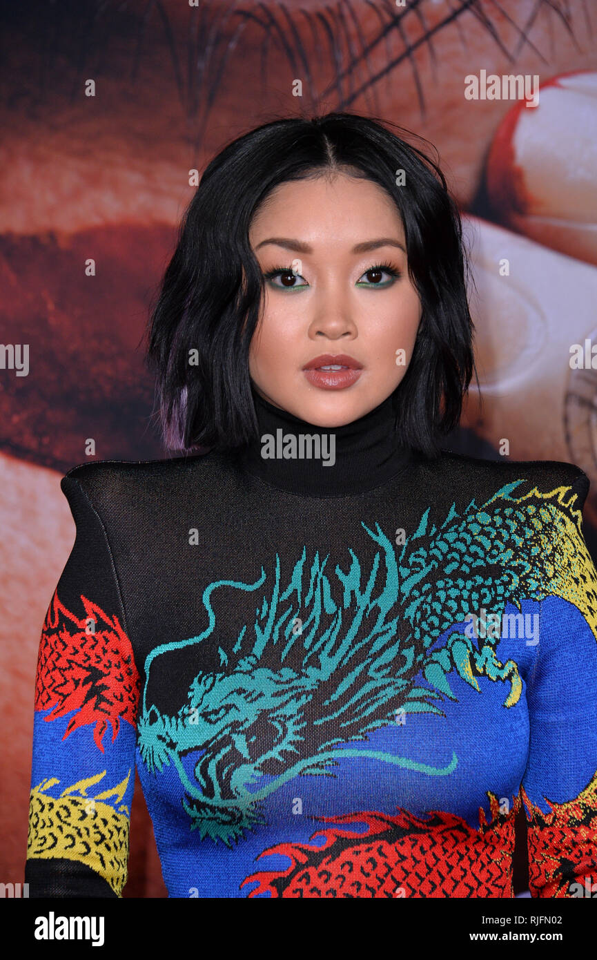 Los Angeles, USA. 05th Feb, 2019. Lana Condor at the premiere for