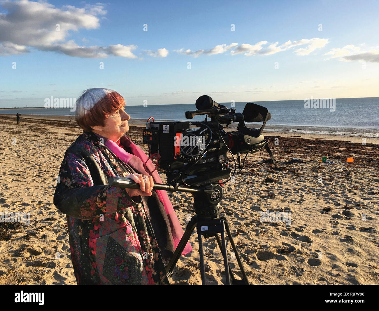 HANDOUT - 22 January 2019, ---: Agnes Varda in a scene of the documentary  "Varda par Agnes" ("Varda by Agnes"). The autobiographical film by Agnès  Varda belongs to the competition films of