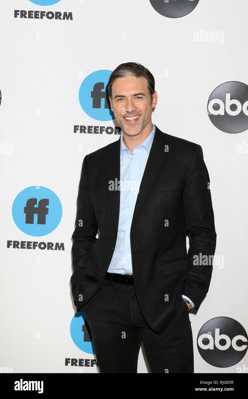Pasadena, CA. 5th Feb, 2019. Adam Rayner at arrivals for Disney ABC ...