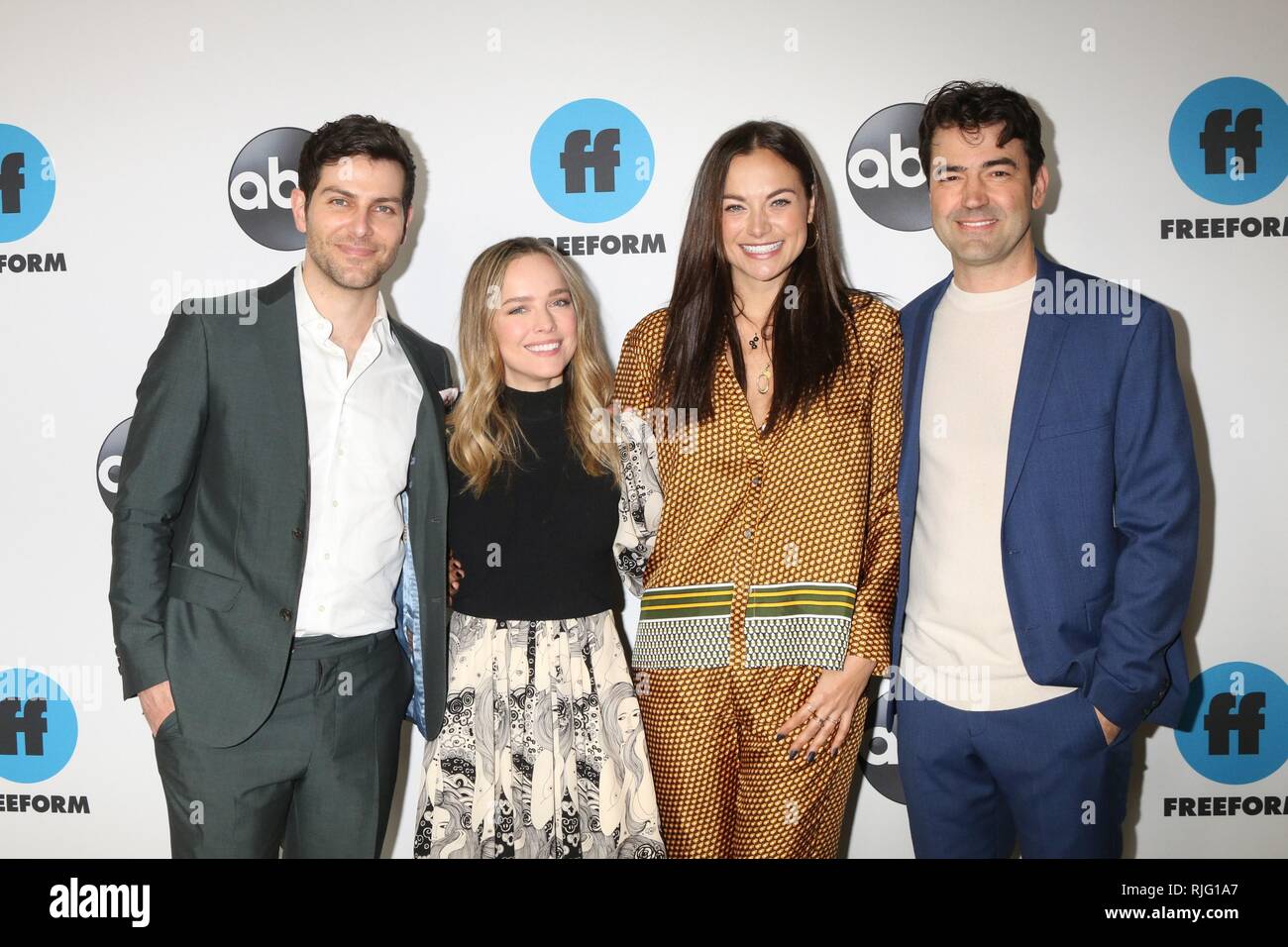 Pasadena, CA. 5th Feb, 2019. David Guintoli, Allison Miller, Christina