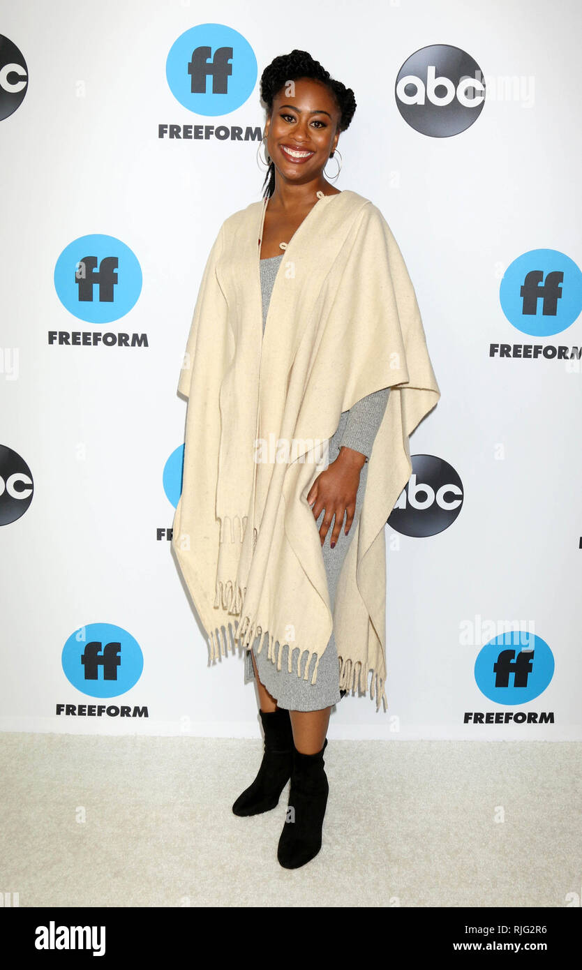 LOS ANGELES - FEB 5: Zuri Adele at the Disney ABC Television Winter