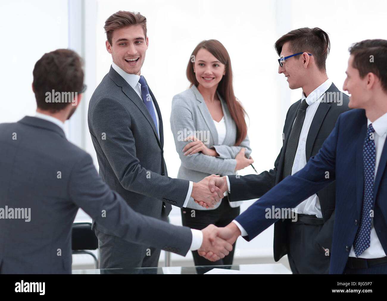 Friendly competitors hires stock photography and images Alamy