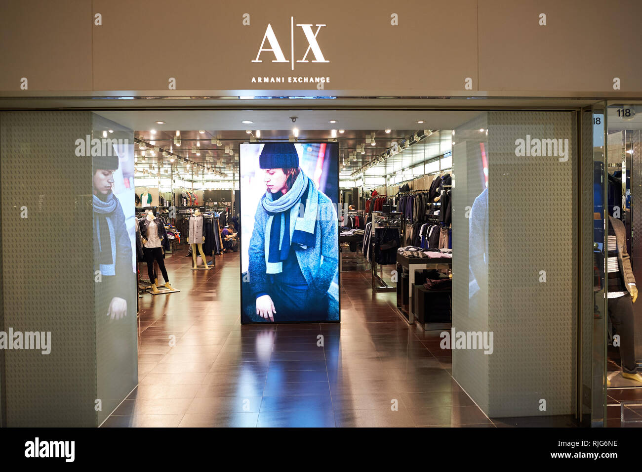 nearest armani exchange store