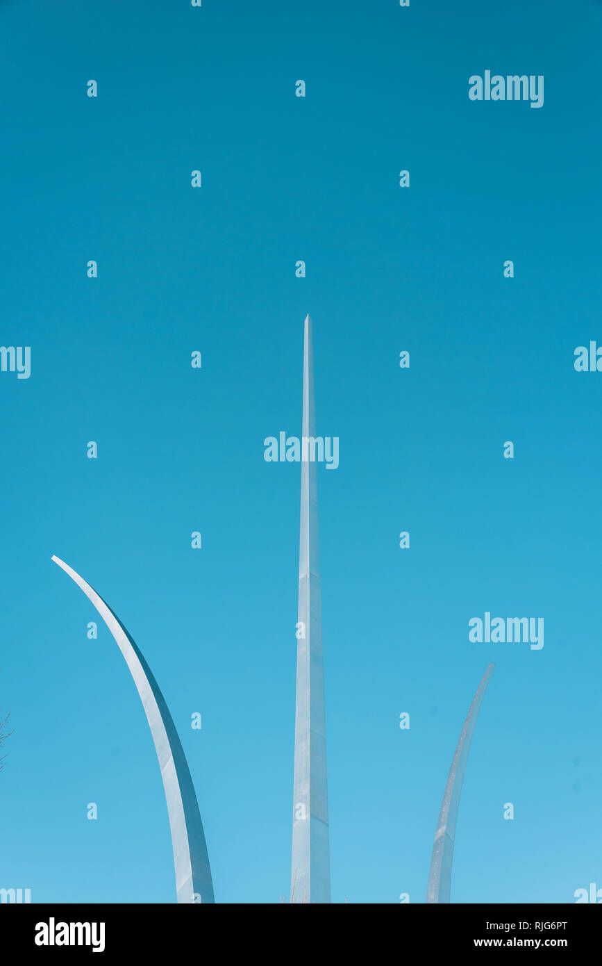 The Air Force Memorial in Arlington, Virginia Stock Photo - Alamy
