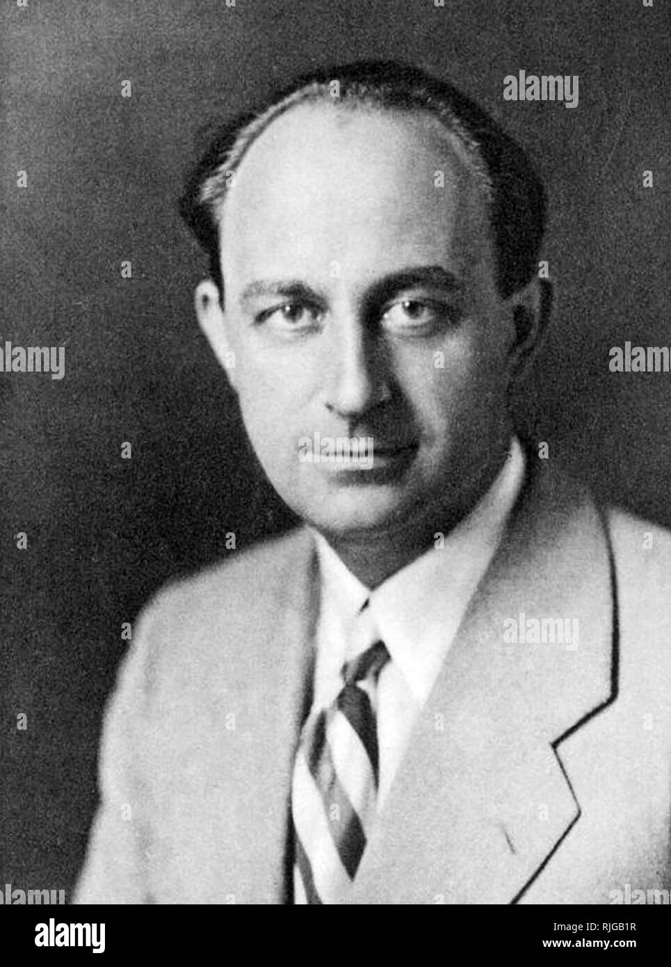 ENRICO FERMI (1901-1954) Italian-American physicist Stock Photo