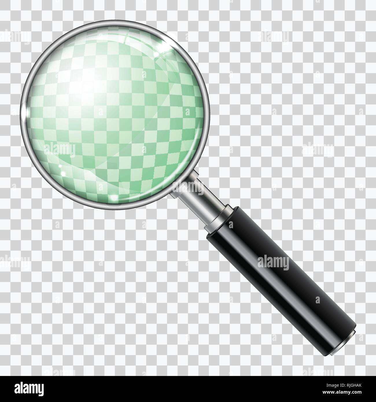 Magnifier Magnifying Glass Stock Vector Image & Art Alamy