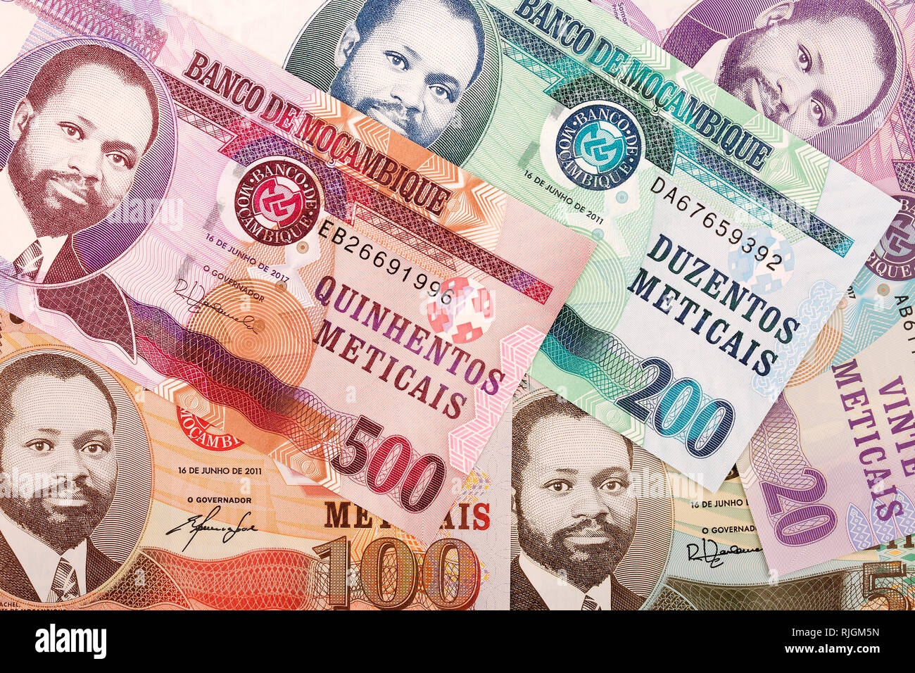 Mozambique currency hi-res stock photography and images - Alamy