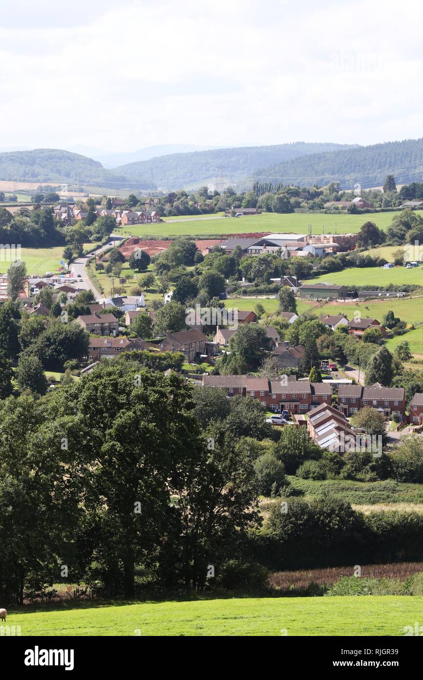 Herefordshire Countryside Village High Resolution Stock Photography and
