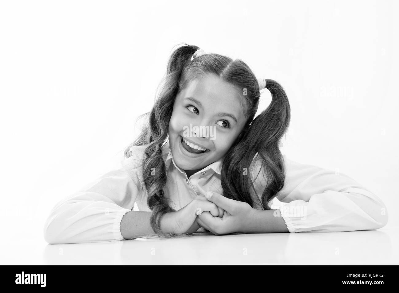 Perfect Schoolgirl With Tidy Fancy Hair School Hairstyle Ultimate