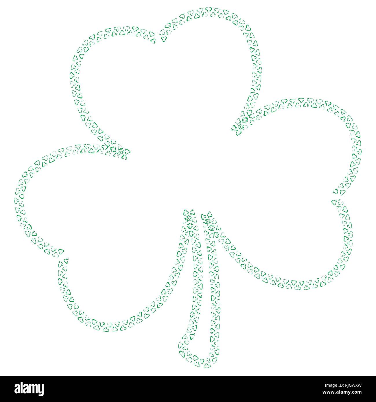 Clover Grunge Stroke Stock Vector Image & Art - Alamy